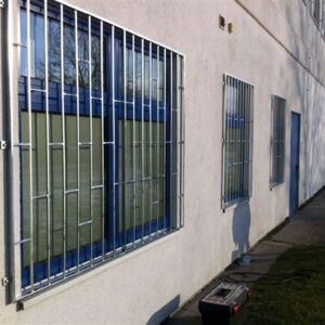 Einbruchssicherung Fenstergitter Stahl-feuerverzinkt